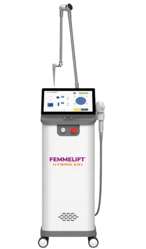 Foto do Equipamento de Laser CO2 + Laser Erbium Glass, ER:Glass.