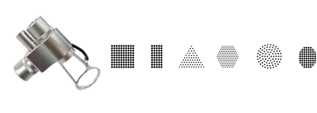 Imagem do Scanner de Co2 e ilustração dos padrões.